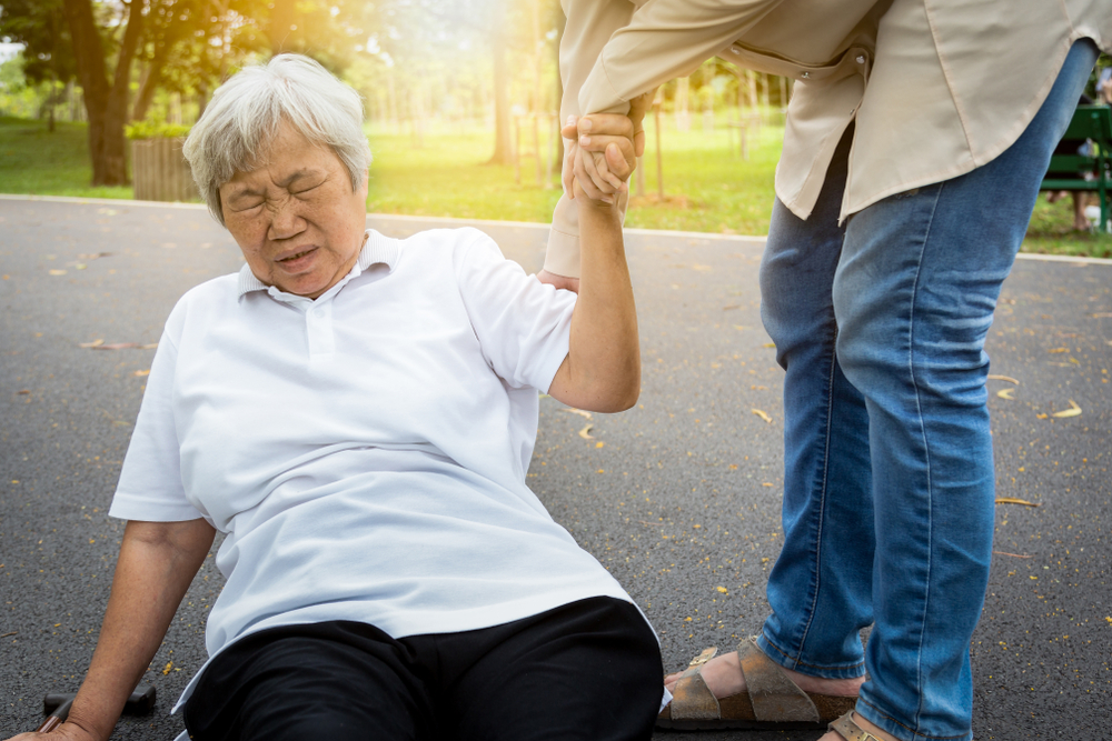 The common causes of falls